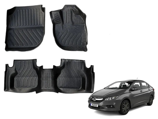 Honda City TPE Floor Mats Model: 2009-21