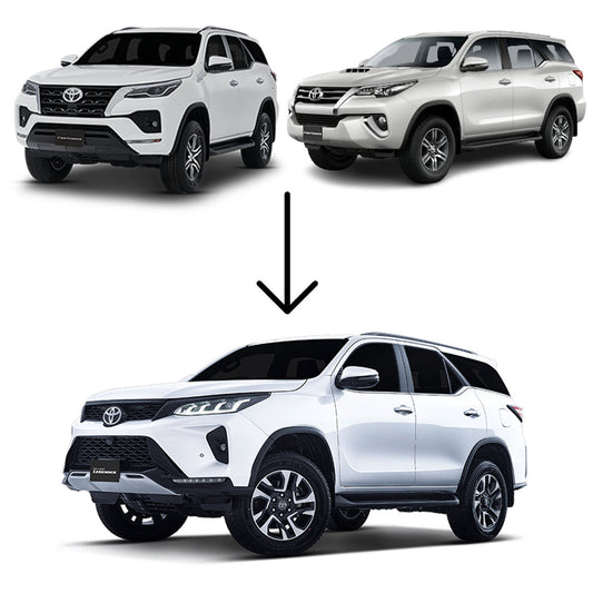 Toyota Fortuner 2017-2021 Conversion into Legender 2022