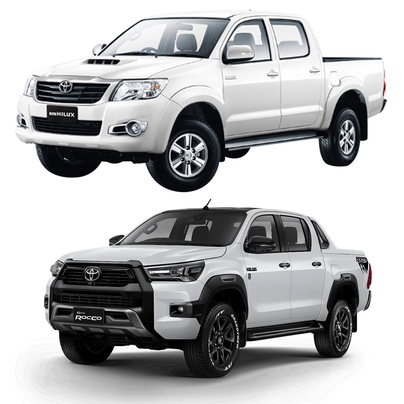 Hilux Roco Custom Toyota Hilux Vigo 2005-2016 Conversion into Rocco 2022-2024 – Sehgal ...
